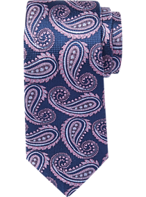 Joseph Abboud Pink Paisley Narrow Tie