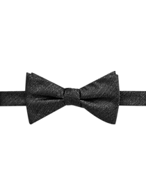 Calvin Klein Gray Pre-Tied Bow Tie