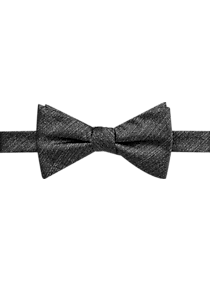 Calvin Klein Gray Pre-Tied Bow Tie