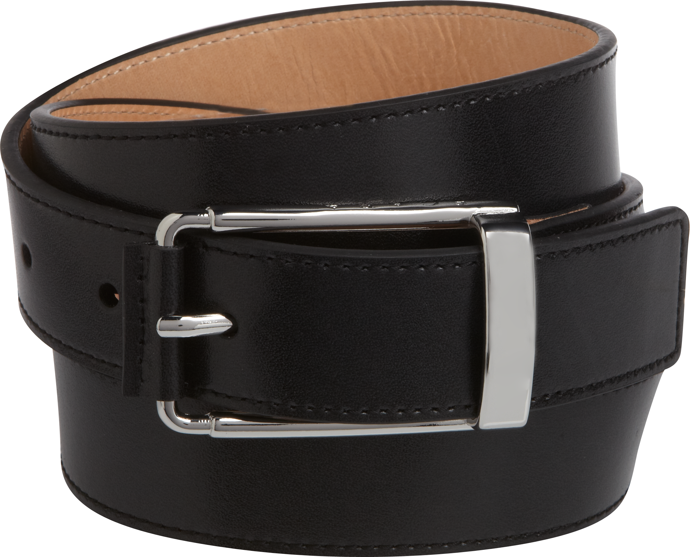 Egara Black Leather Belt