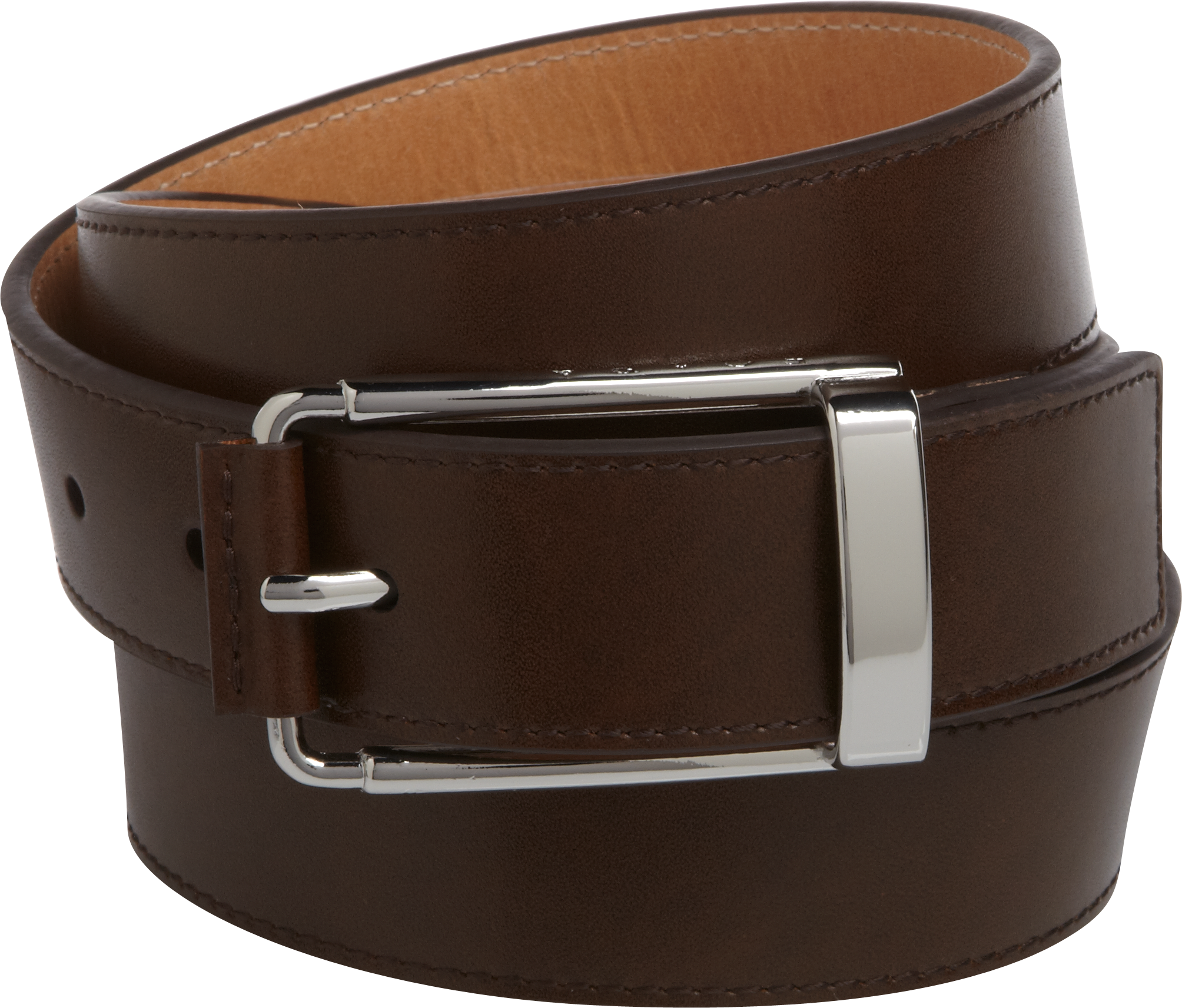 Egara Dark Brown Leather Belt