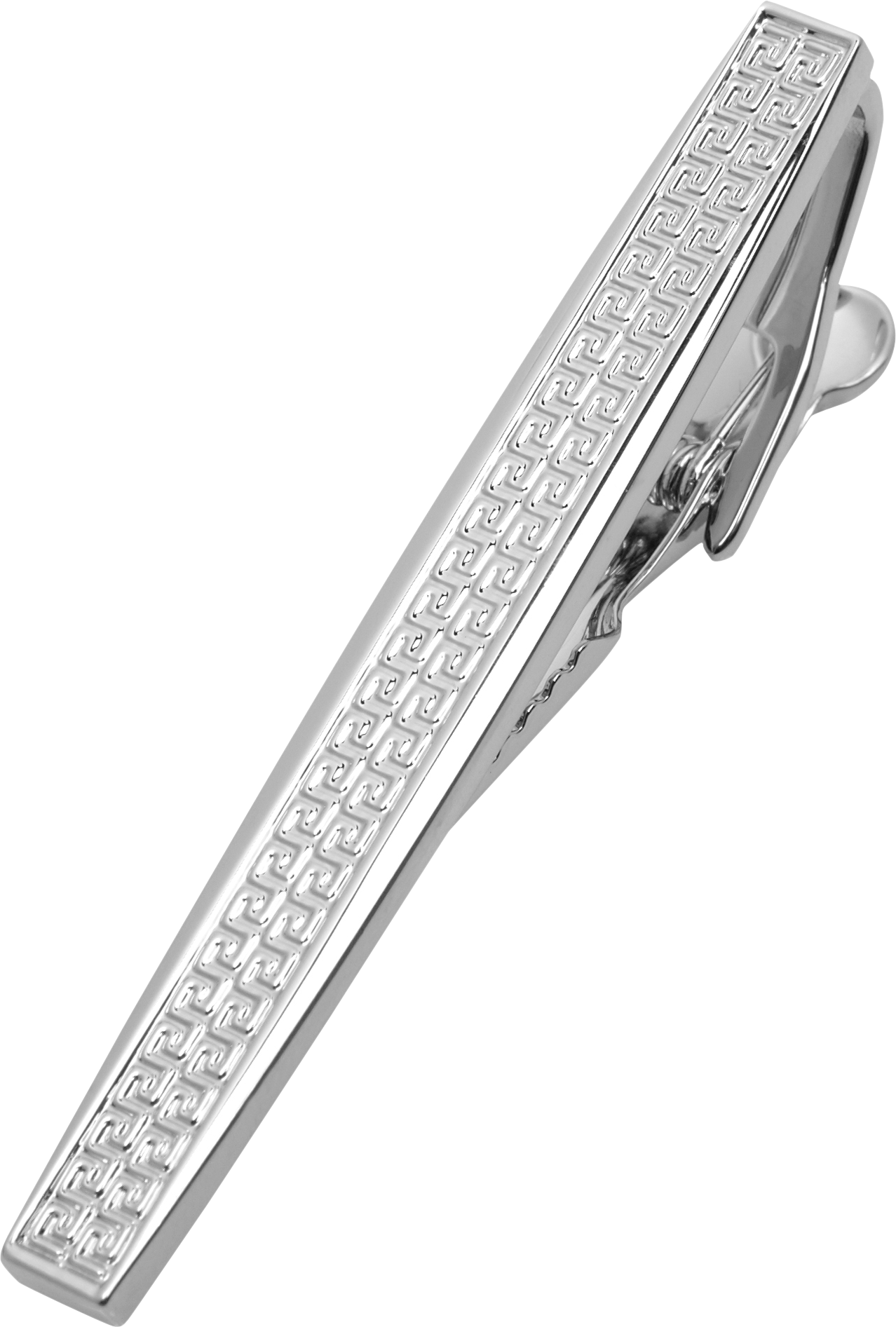 Pronto Uomo Silver Tie Bar