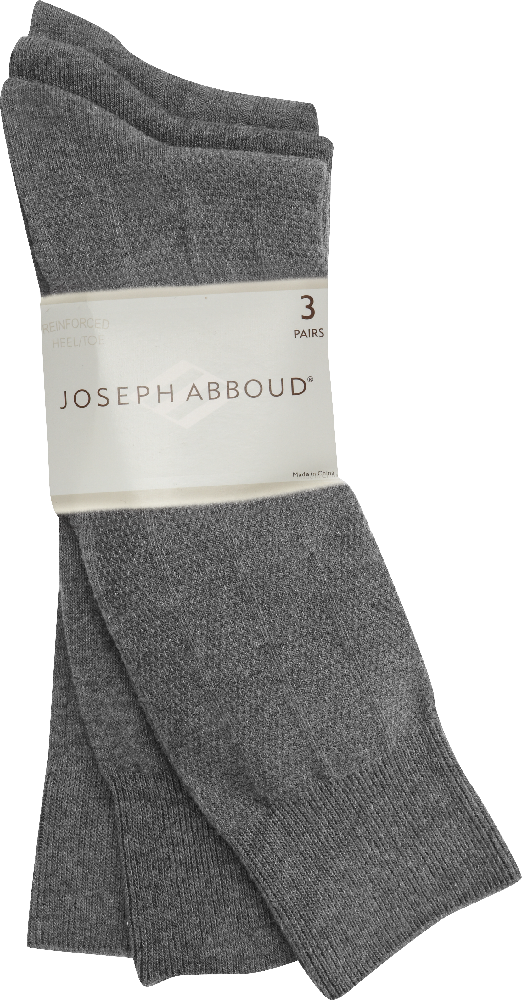 Joseph Abboud Gray Socks (Three-Pack)