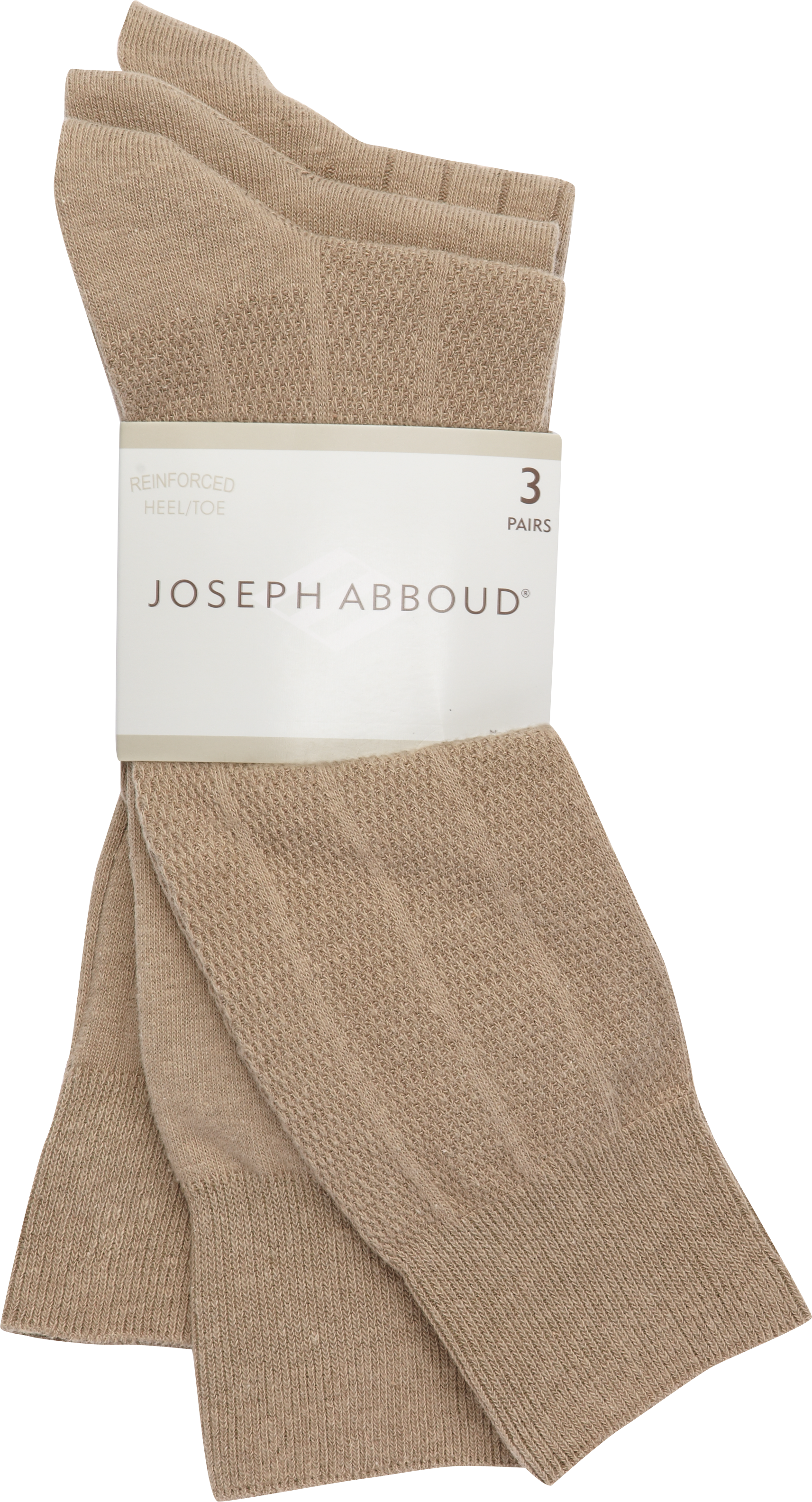 Joseph Abboud Tan Socks (Three-Pack)