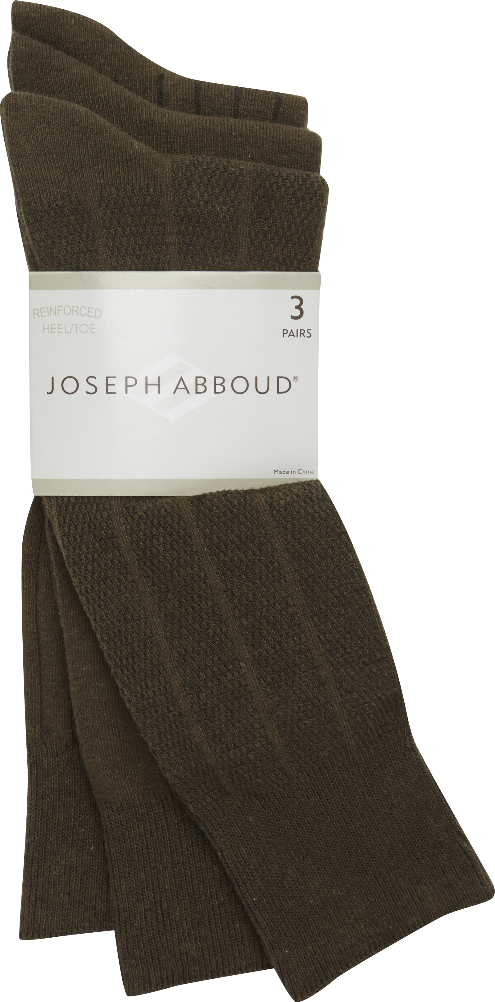 Joseph Abboud Olive Socks (Three-Pack)