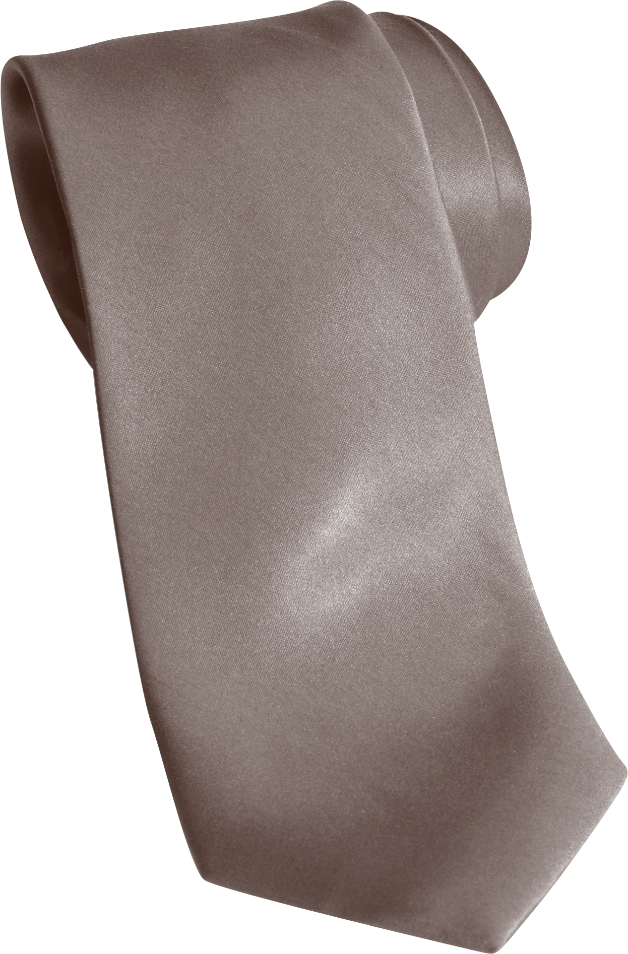 Wilke Rodriguez Taupe Skinny Tie