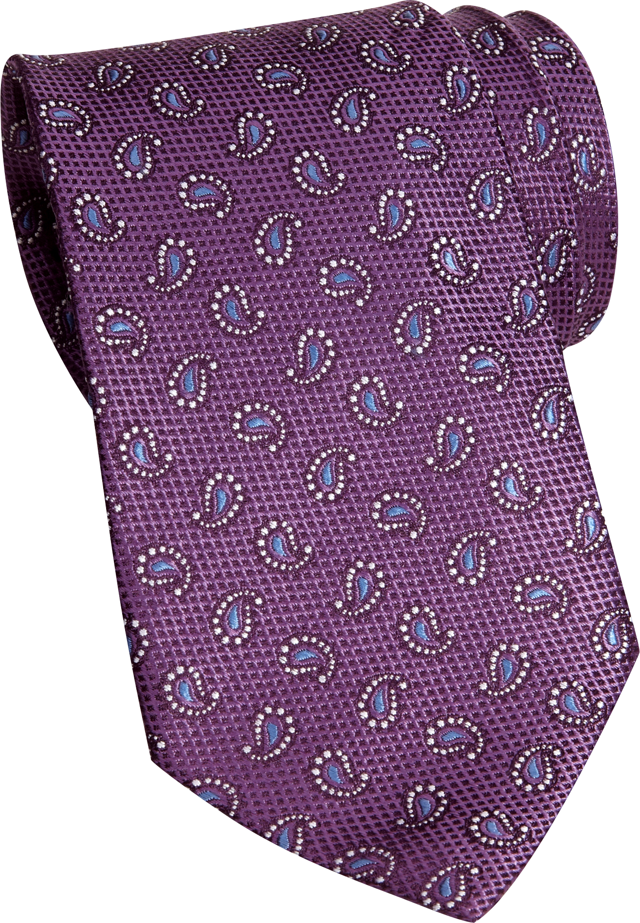 Burma Bibas Purple Paisley Tie
