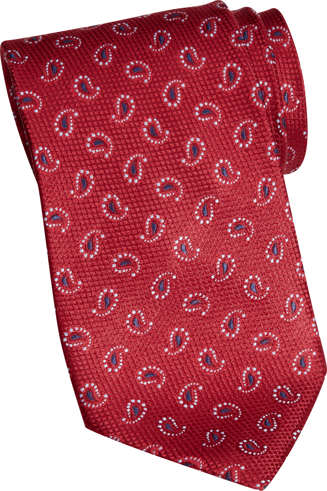 Burma Bibas Red Paisley Tie