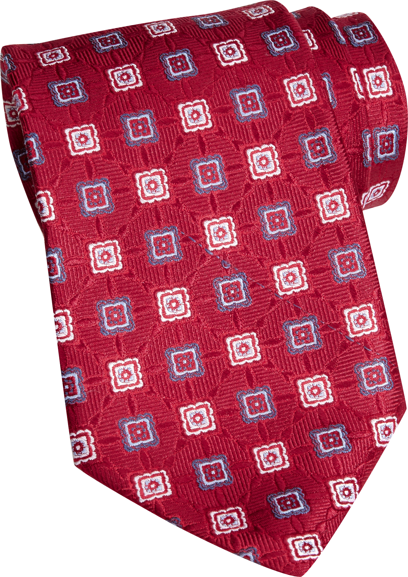 Burma Bibas Red Square Tie