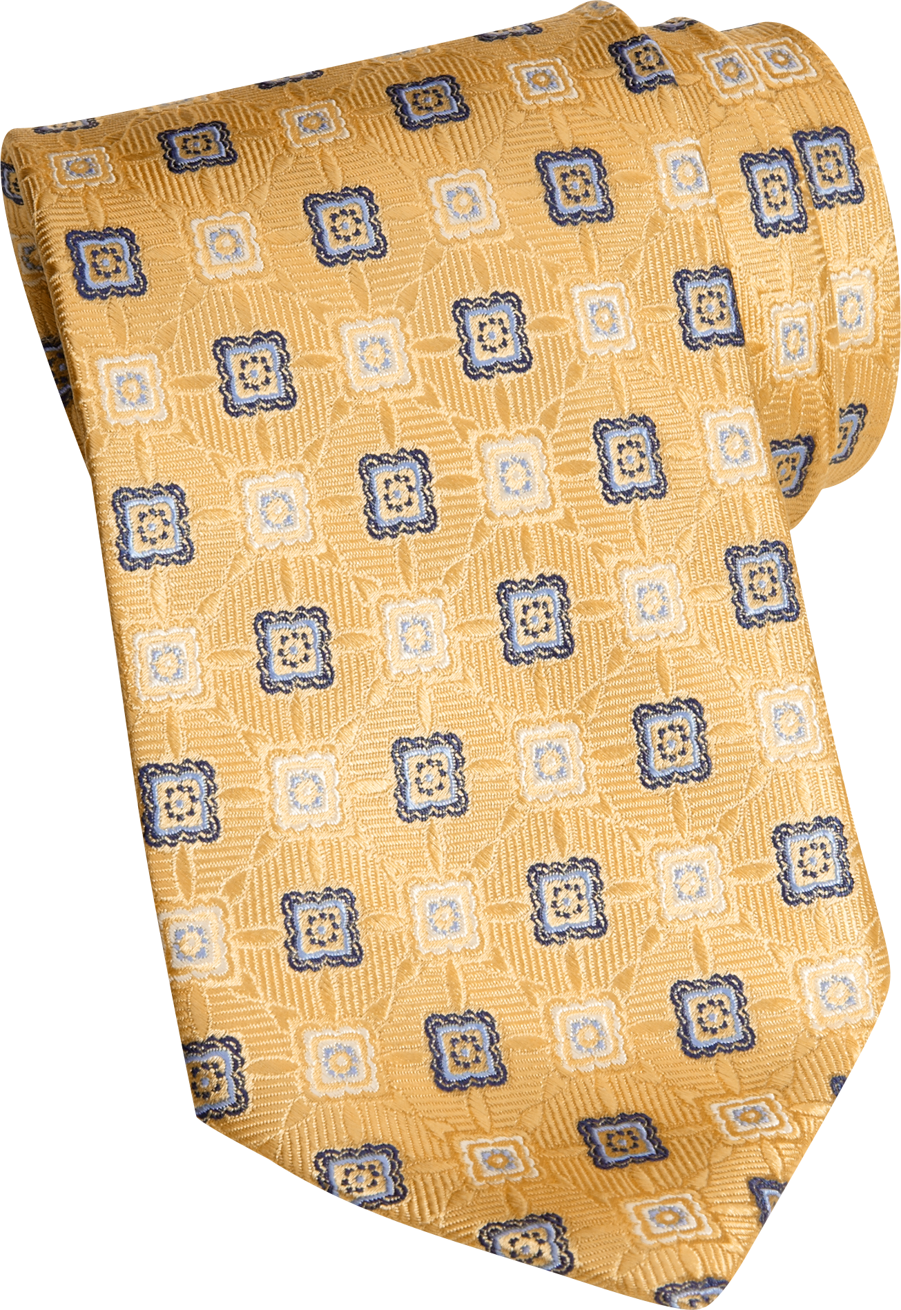 Burma Bibas Yellow Square Tie