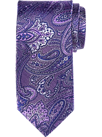 Joseph Abboud Purple & Blue Paisley Tie