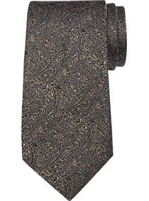 Joseph Abboud Brown Paisley Tie