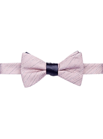 Calvin Klein Pink & Purple Textured Pre-Tied Bow Tie