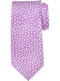Egara Pink Floral Narrow Tie