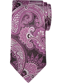 Burma Bibas Pink Paisley Narrow Tie