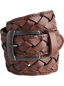 Levi's Brown Woven Leather Belt