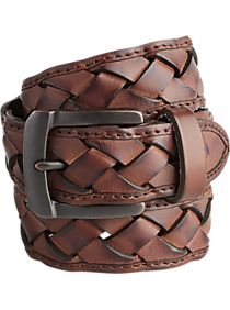 Levi's Brown Woven Leather Belt