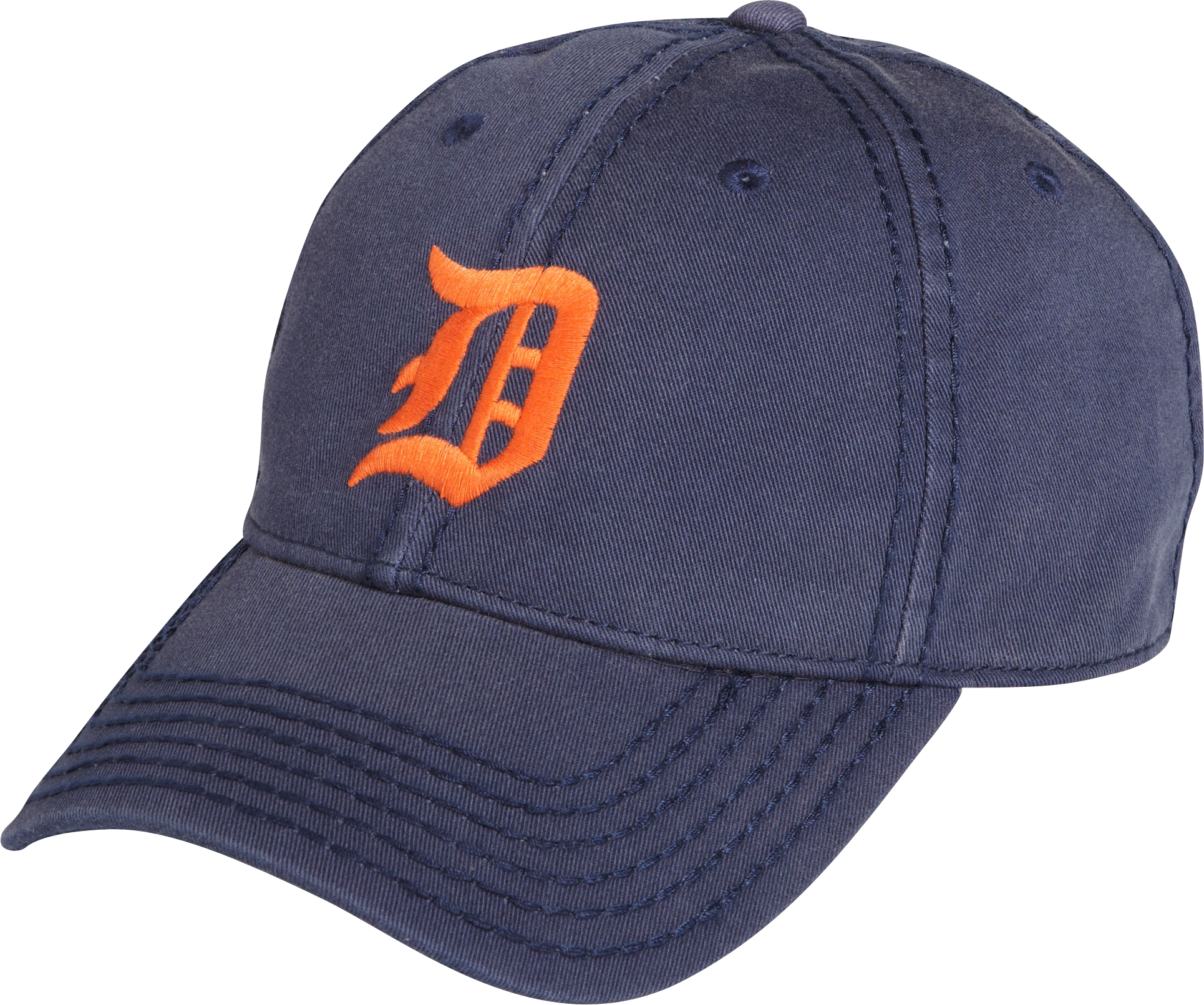 American Needle Navy and Orange Tigers Vintage Baseball Cap