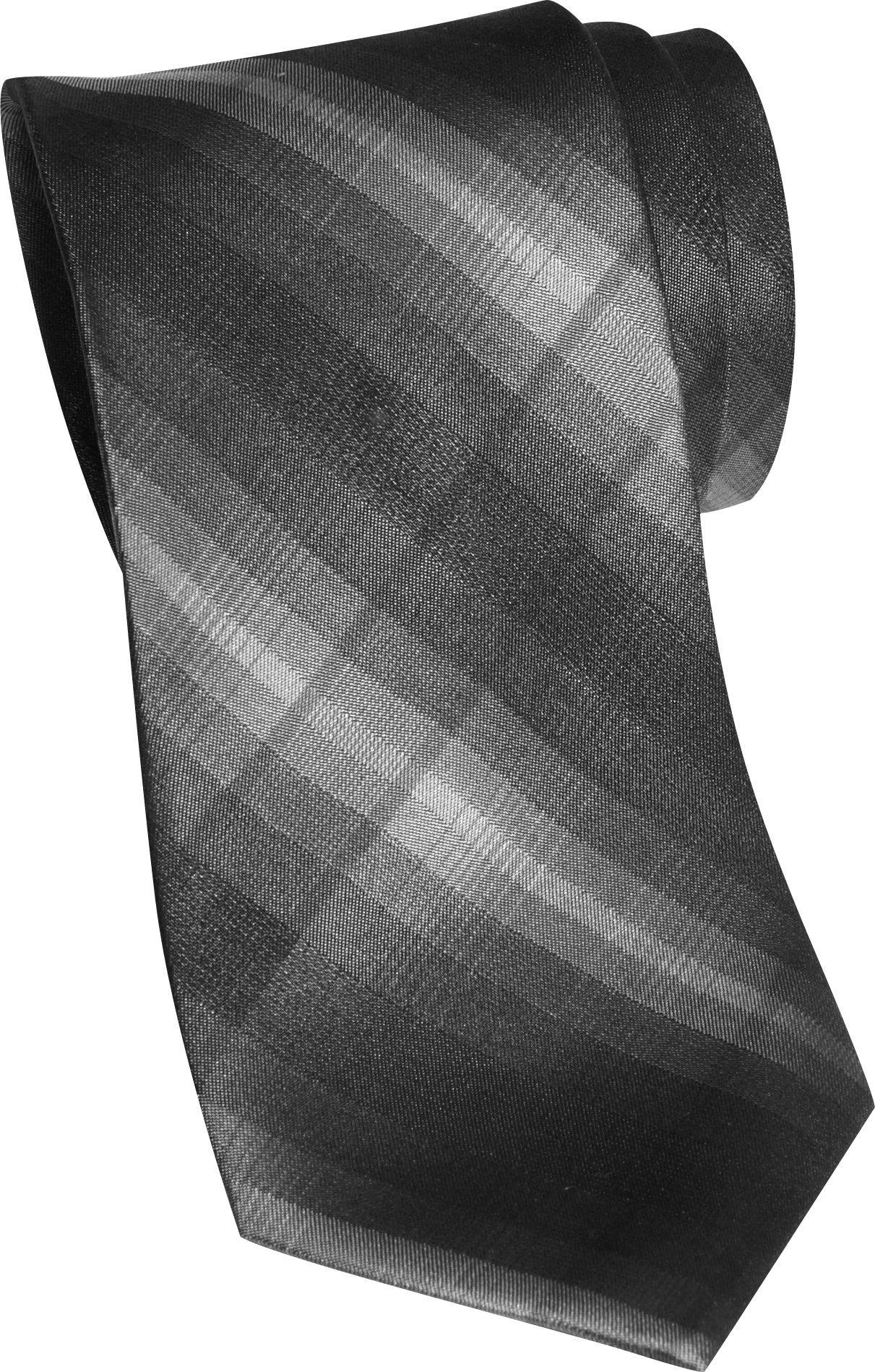 Wilke Rodriguez Black Tonal Plaid Skinny Tie