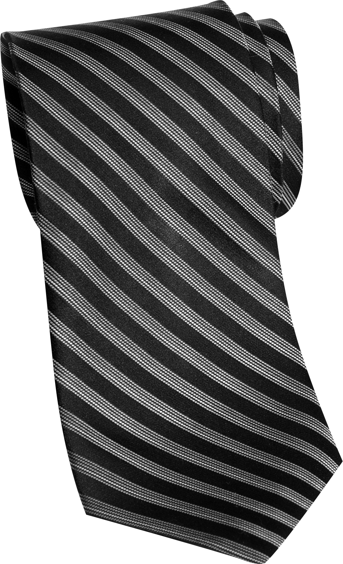 Wilke Rodriguez Black Stripe Skinny Tie