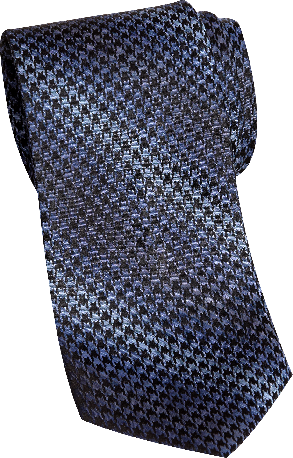 Wilke Rodriguez Blue Herringbone Skinny Tie