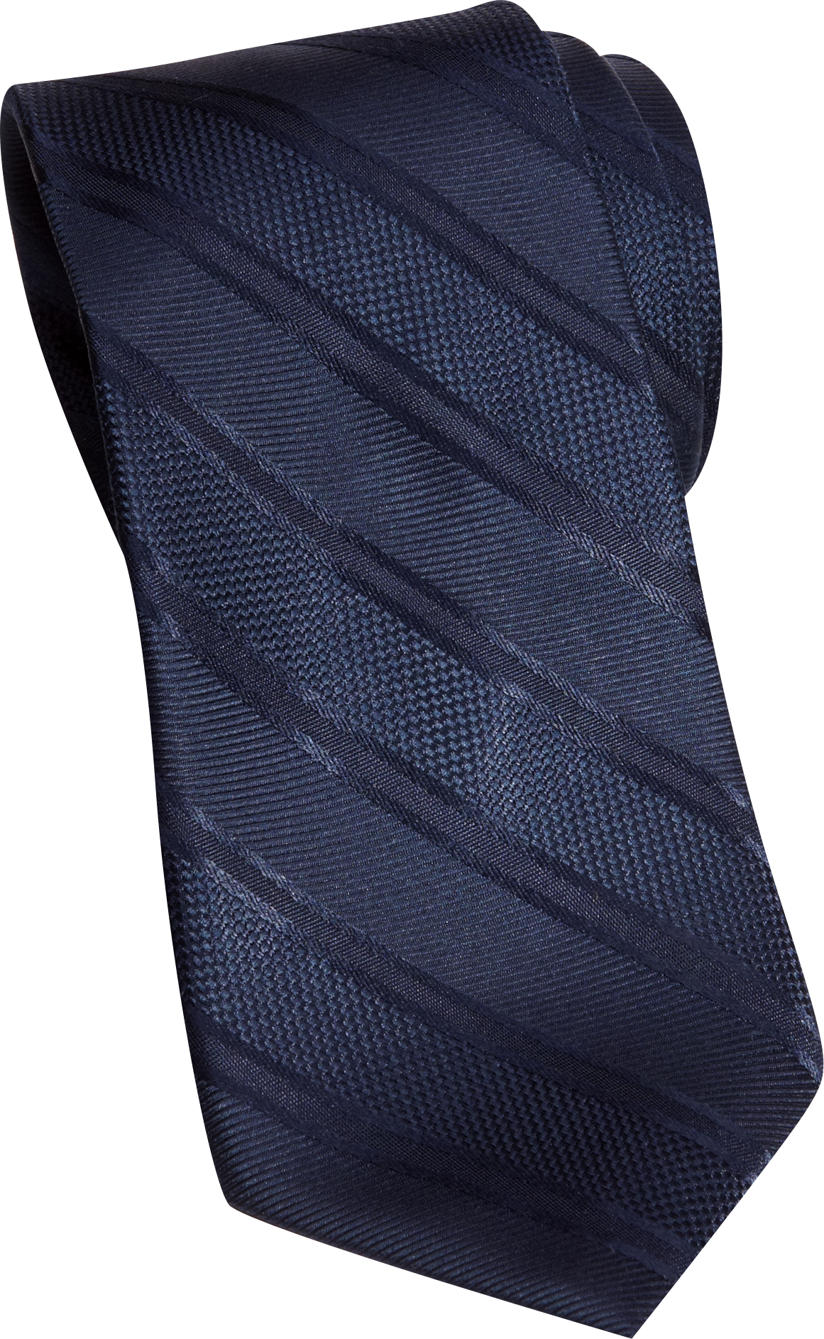 Wilke Rodriguez Blue Tonal Stripe Skinny Tie