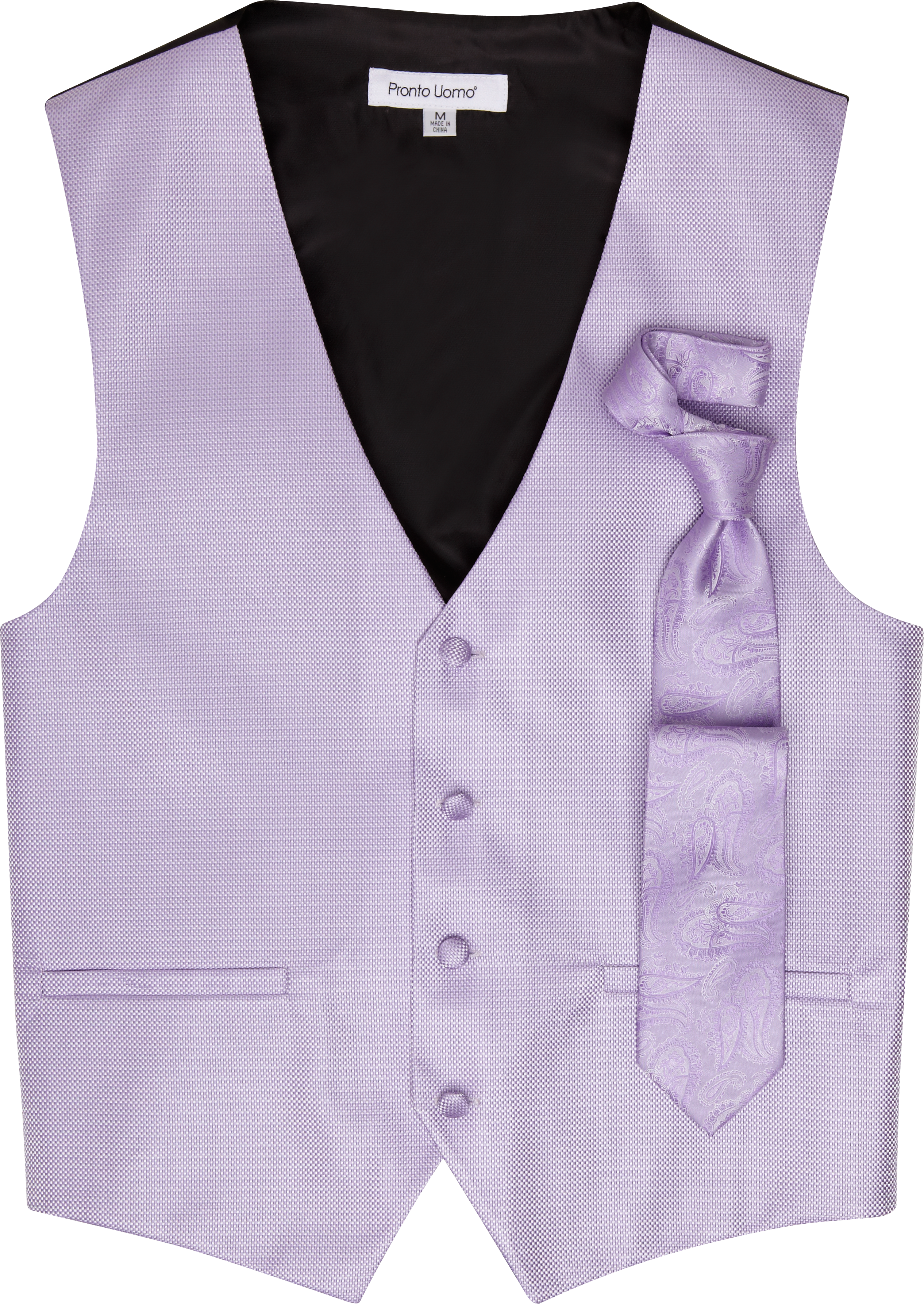 Pronto Uomo Lavender Vest Set
