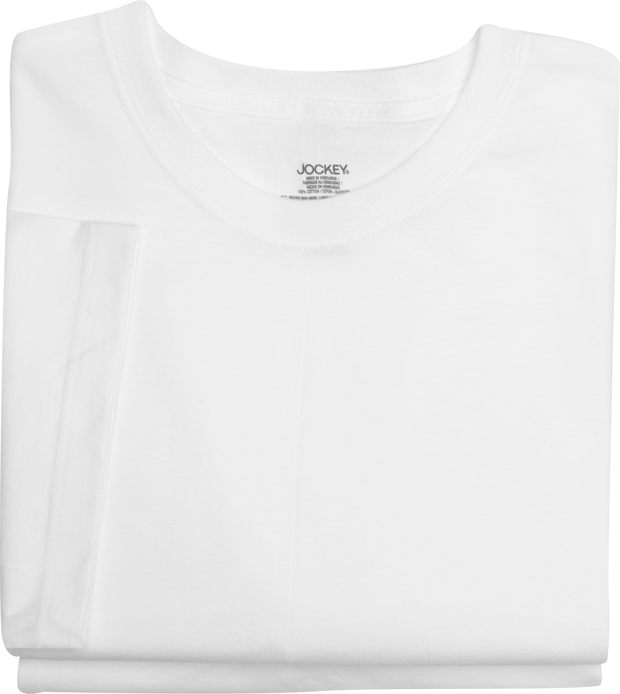Jockey White Crewneck T-Shirt (Two-Pack)