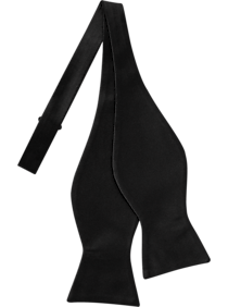 Joseph Abboud Black Self-Tie Bow Tie