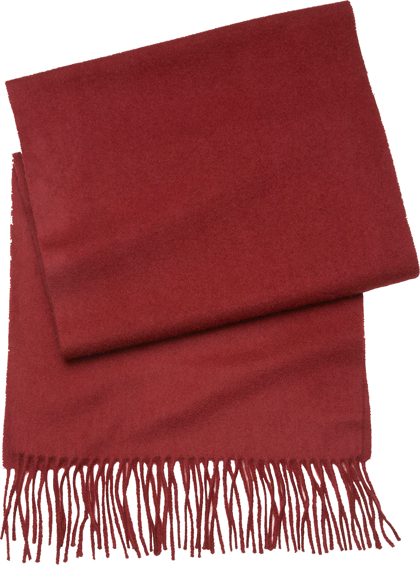 Pronto Uomo Burgundy Cashmere Scarf