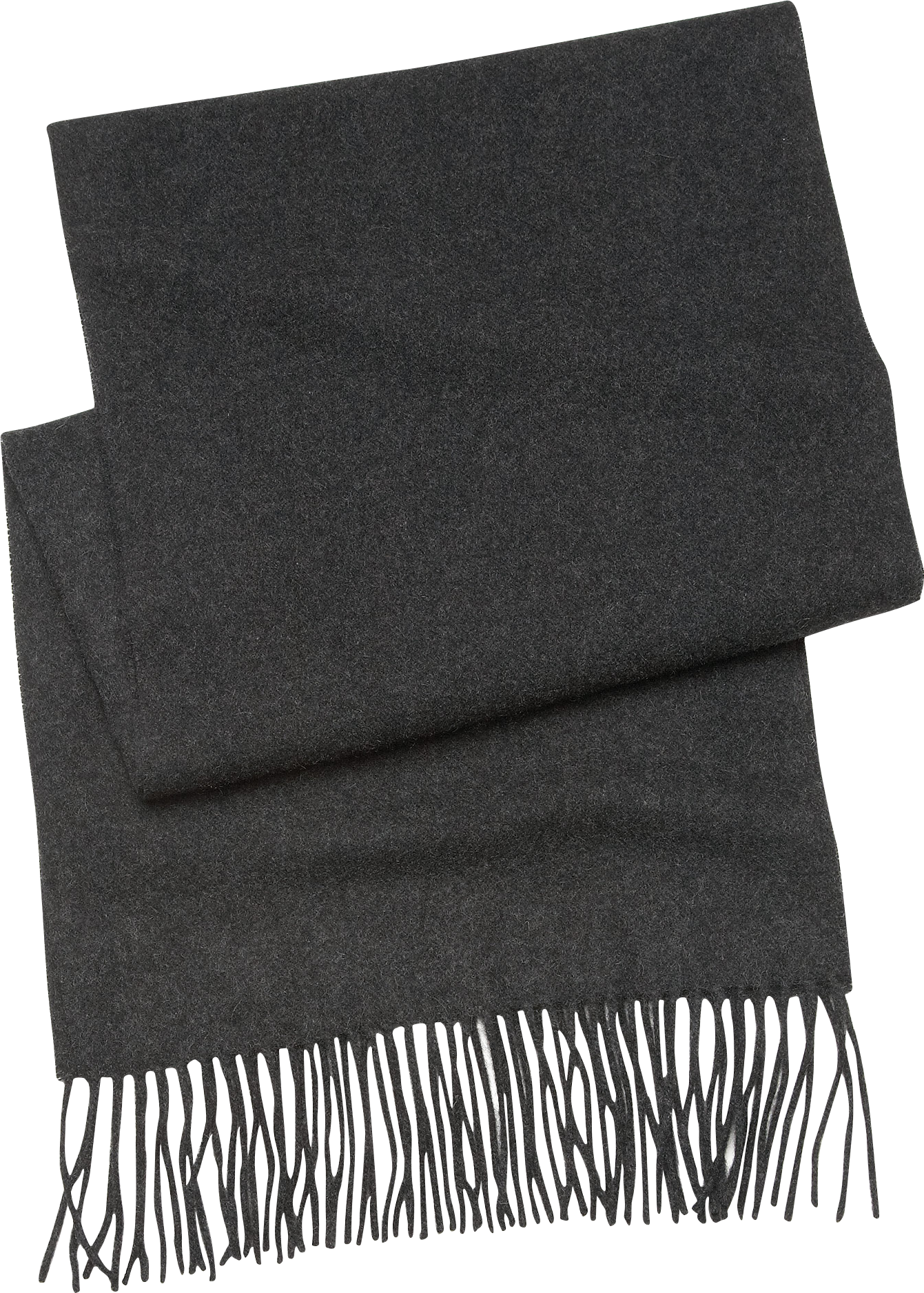 Pronto Uomo Charcoal Cashmere Scarf