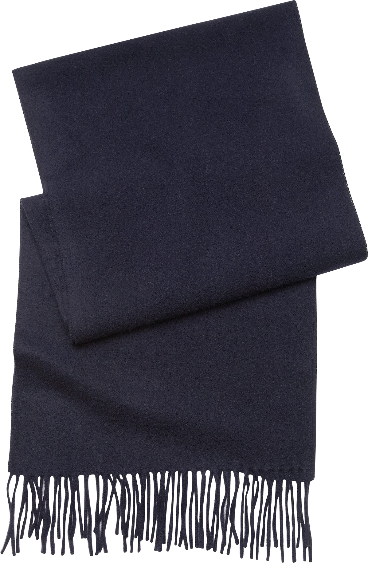 Pronto Uomo Navy Cashmere Scarf