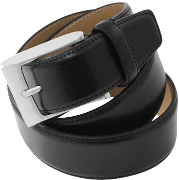 Black Leather Belt