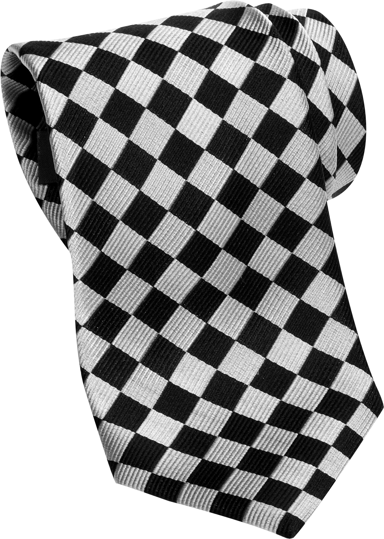 Burma Bibas Black Diamond Narrow Tie