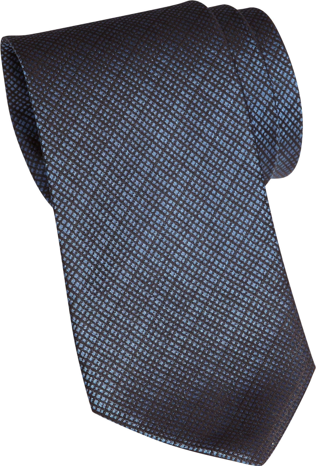 Wilke Rodriguez Blue Mini Geometric Skinny Tie