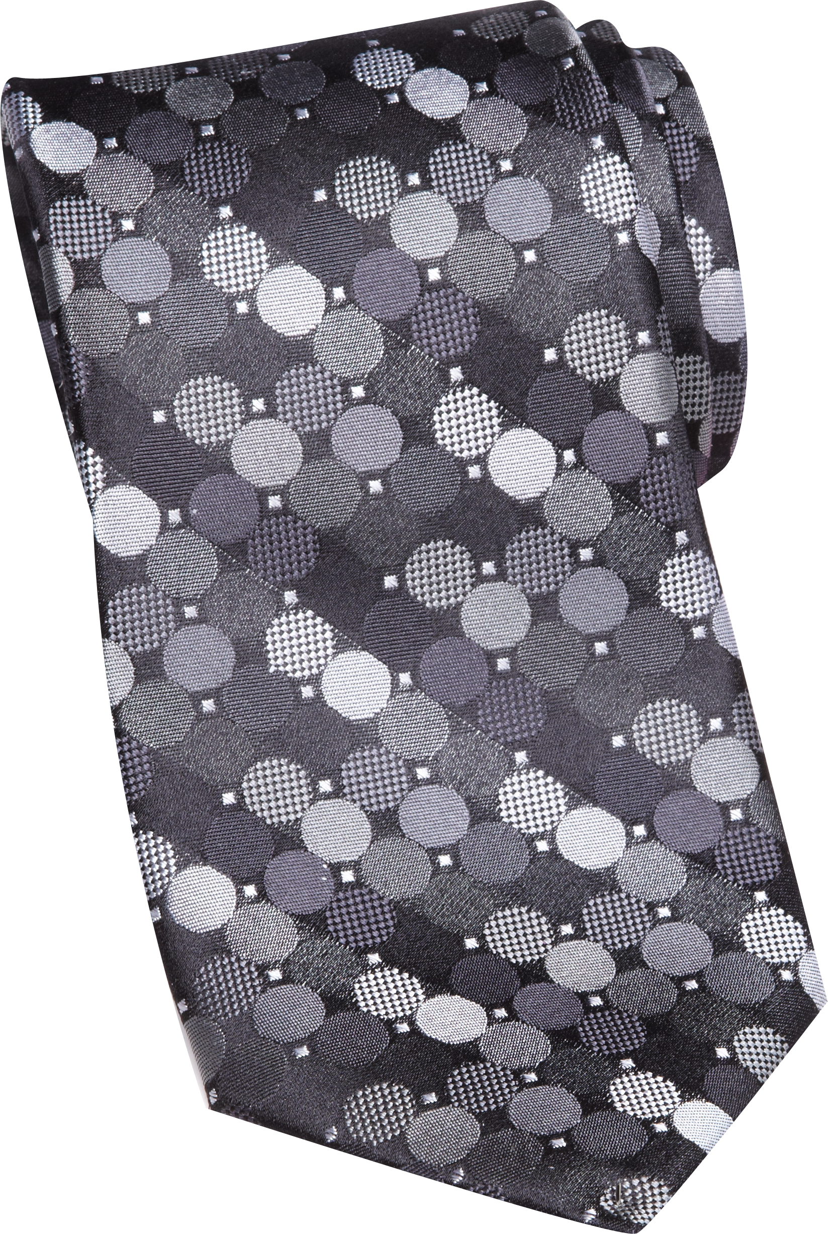 Burma Bibas Black Dot Narrow Tie