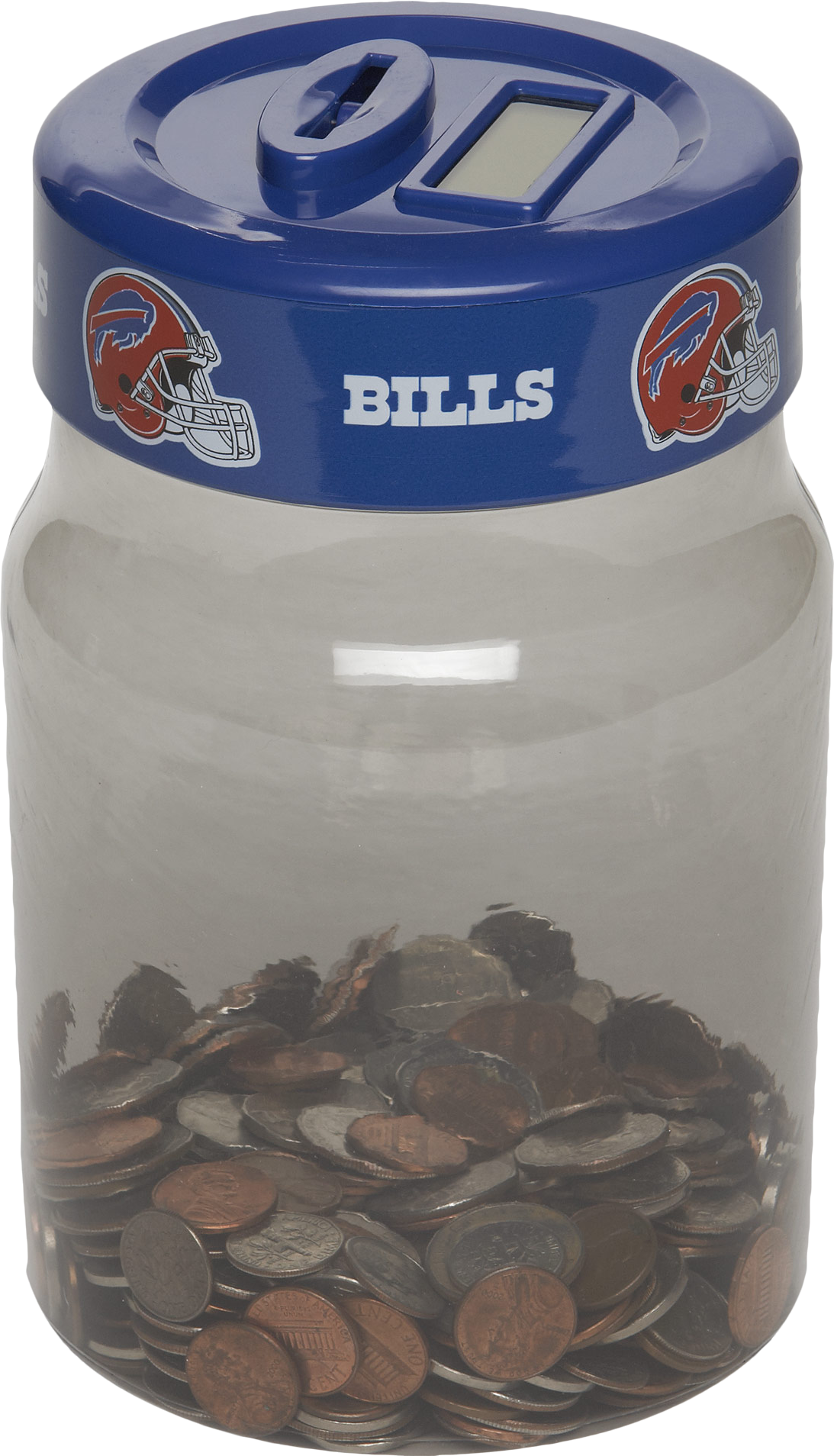 Buffalo Bills NFL Digital Coin Counting Money Jar