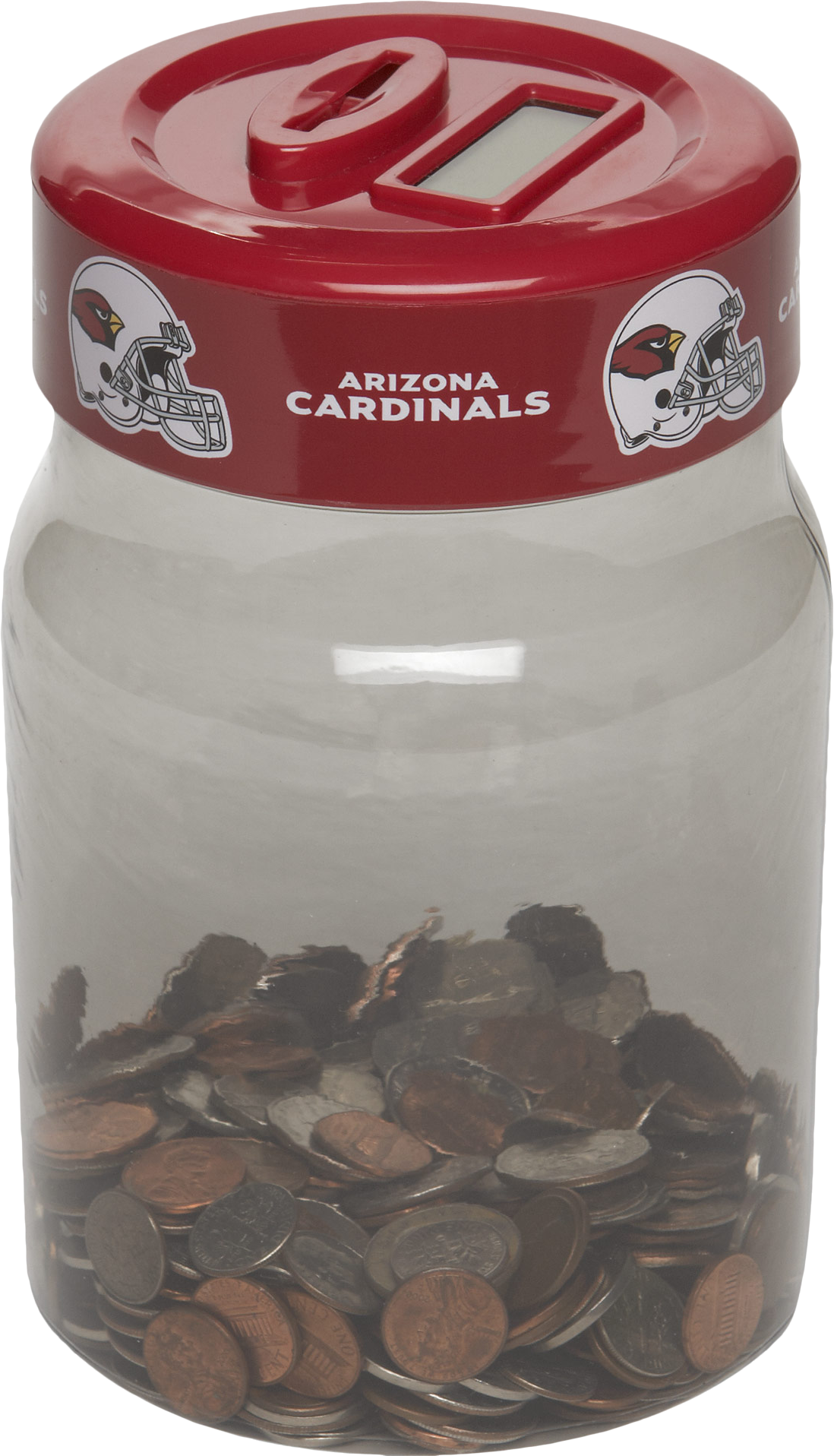 Arizona Cardinals NFL Digital Coin Counting Money Jar