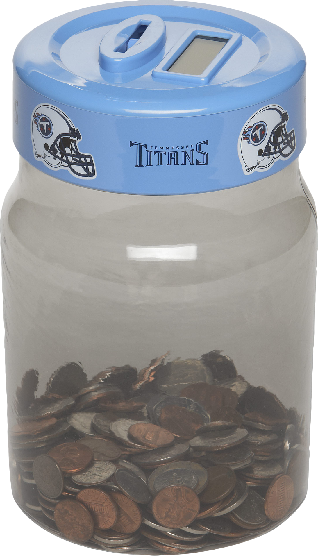 Tennessee Titans NFL Digital Coin Counting Money Jar