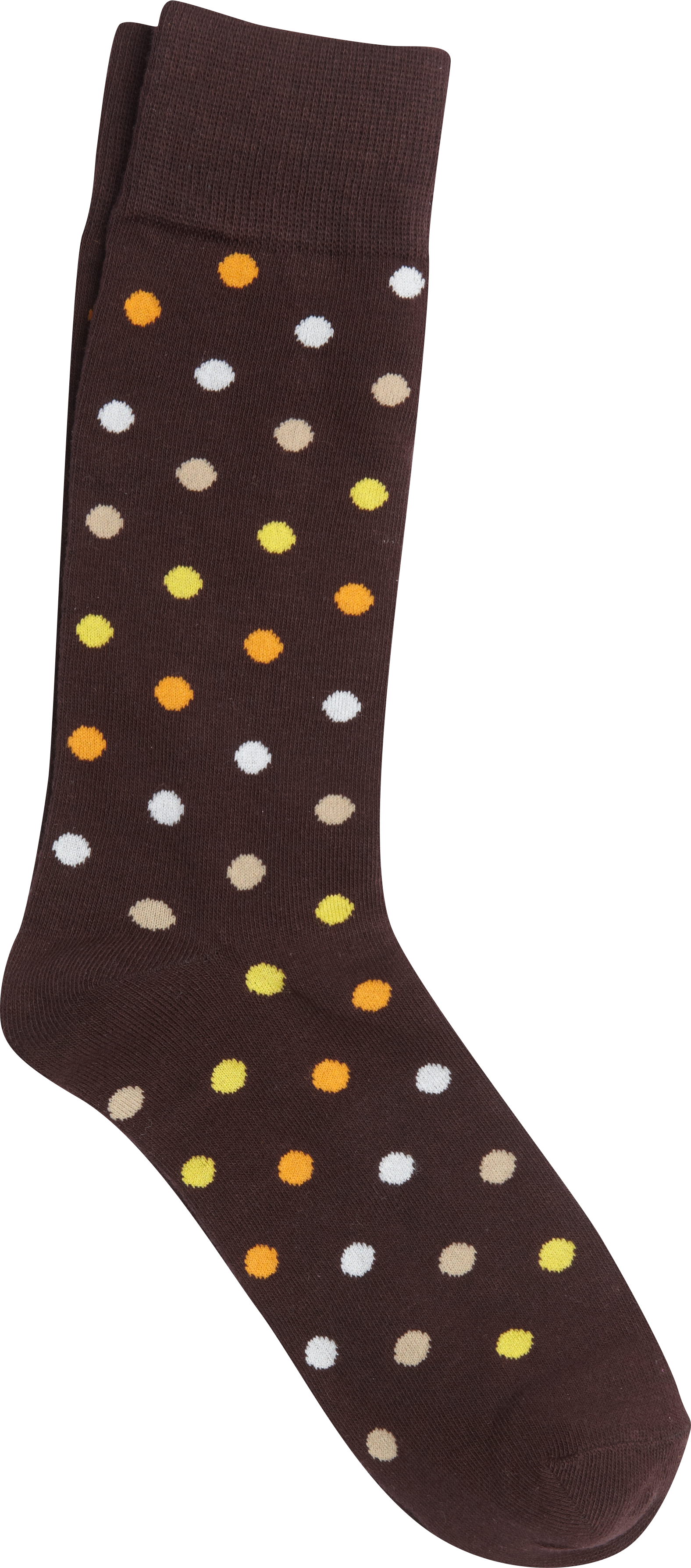 Egara Brown Dot Socks