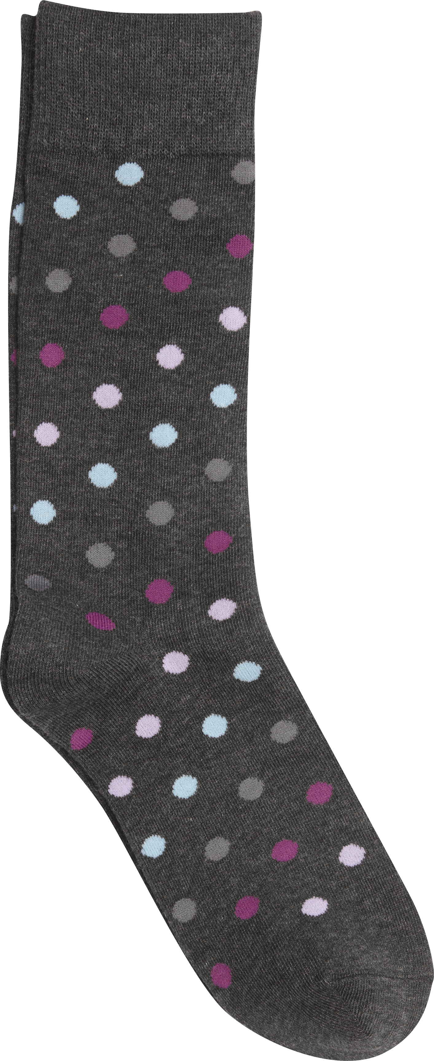 Egara Charcoal Dot Socks