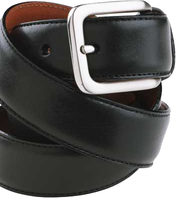 Black Leather Belt