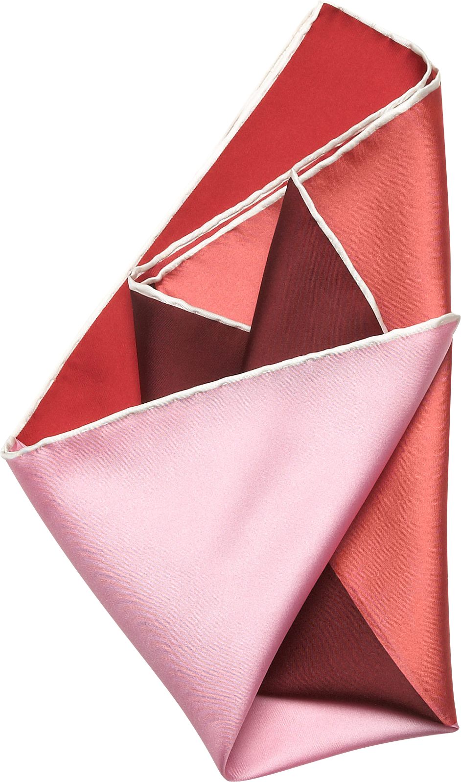 Red Fancy Pocket Silk
