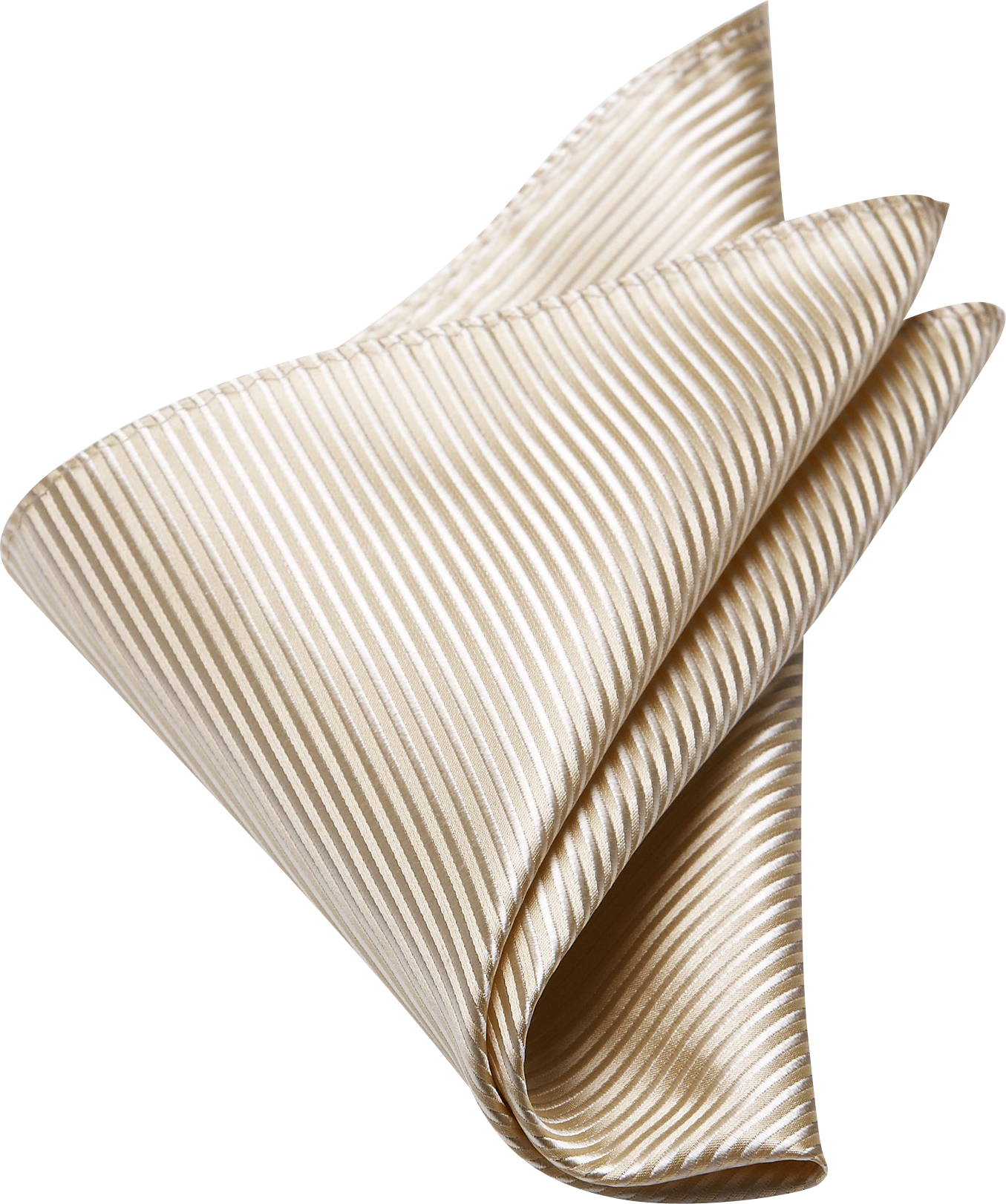 Yellow Stripe Pocket Silk