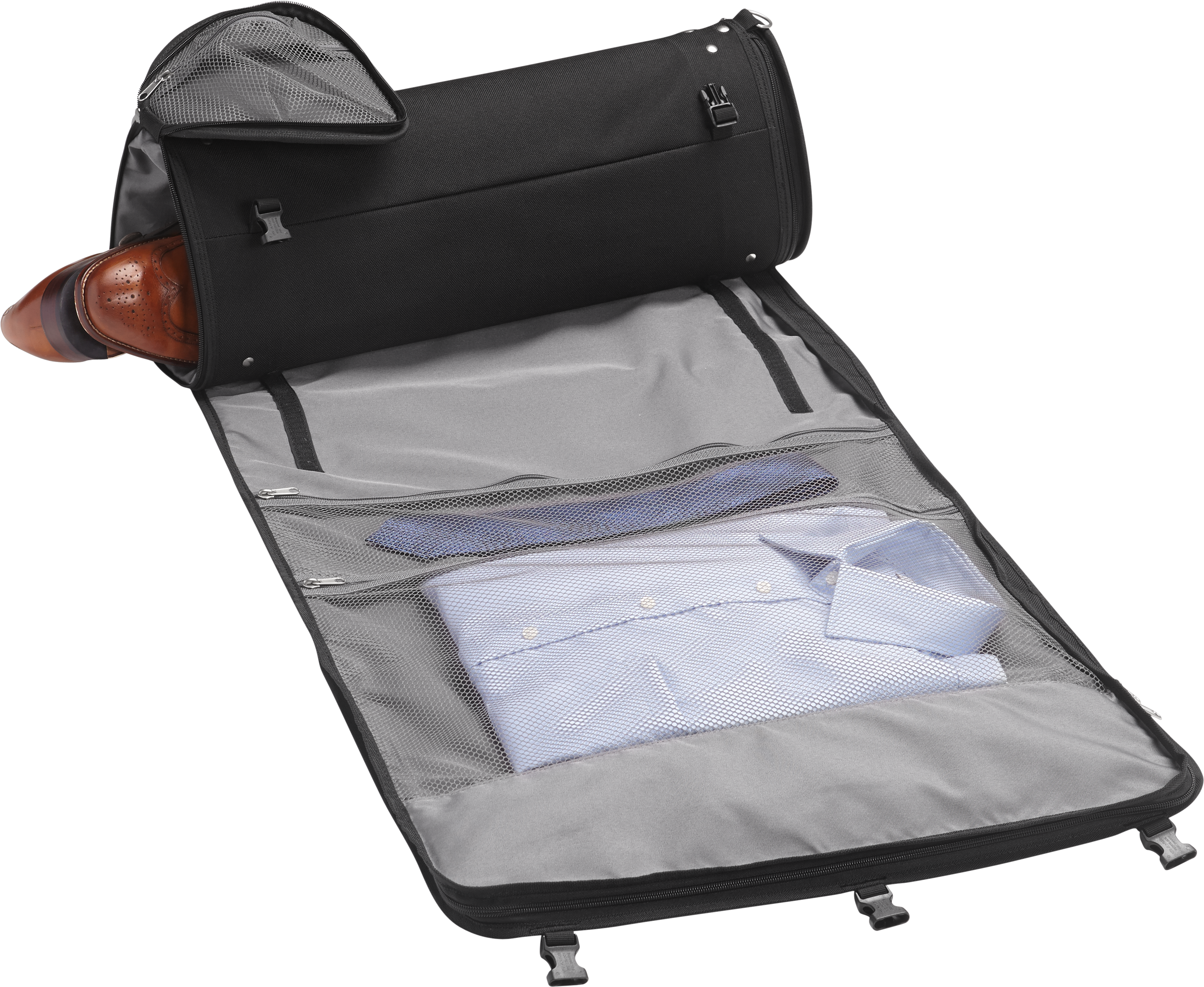 SkyRoll Black Roll-Up Garment Bag