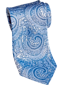 Burma Bibas Blue Paisley Narrow Tie