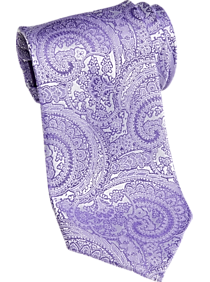 Burma Bibas Purple Paisley Narrow Tie