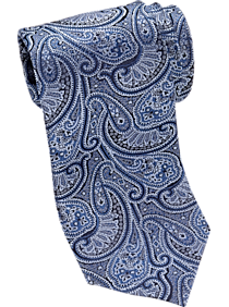 Burma Bibas Blue Paisley Narrow Tie