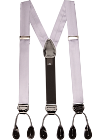 Men's Wearhouse Dobby Regular Lilac Suspenders