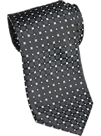 Tommy Hilfiger Black Check Narrow Tie